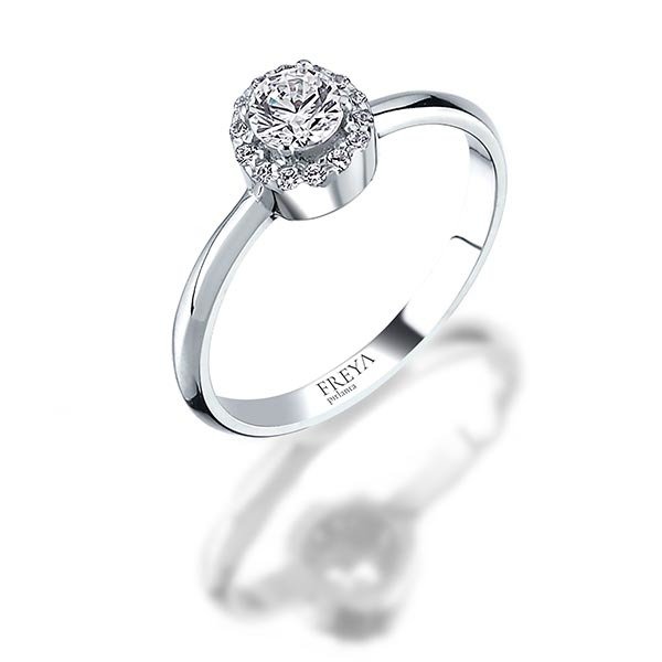 0.30 Karat Tektaş Pırlanta Yüzük F-SI