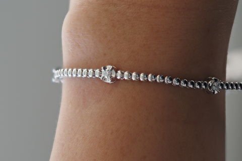 0,26 karat Pırlanta Su yolu Bileklik