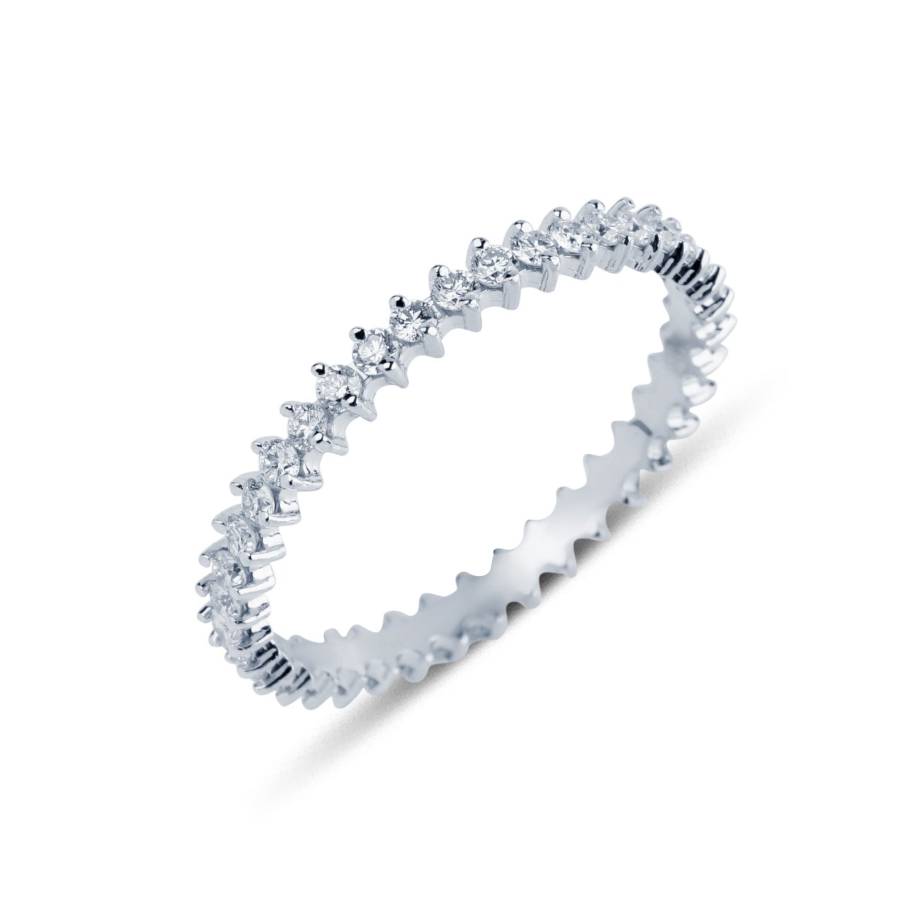 0.45 Karat Tamtur Pırlanta Yüzük F-SI