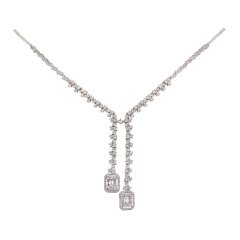 3.78 Karat Baget Pırlanta Gerdanlık F-SI